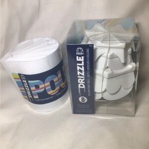 Drizzle brand Paint Pouring Supplies 7-slot Pour Cup & Volcano Pour Set New!